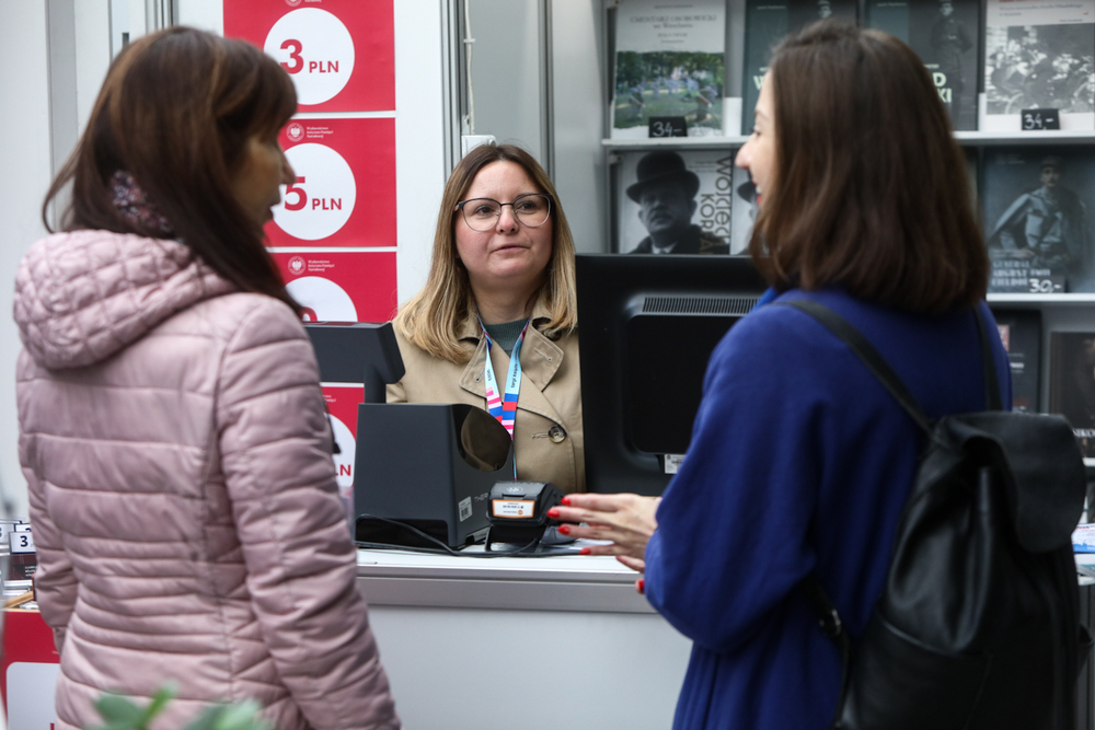 Instytut Pamięci Narodowej na Targach Książki i Mediów Vivelo 2023 – Warszawa, 18 maja 2023.  Fot. Sławek Kasper (IPN)