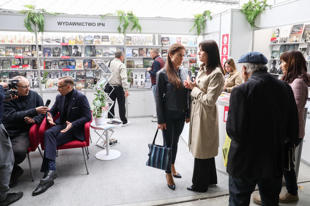 Instytut Pamięci Narodowej na Targach Książki i Mediów Vivelo 2023 – Warszawa, 18 maja 2023.  Fot. Sławek Kasper (IPN)