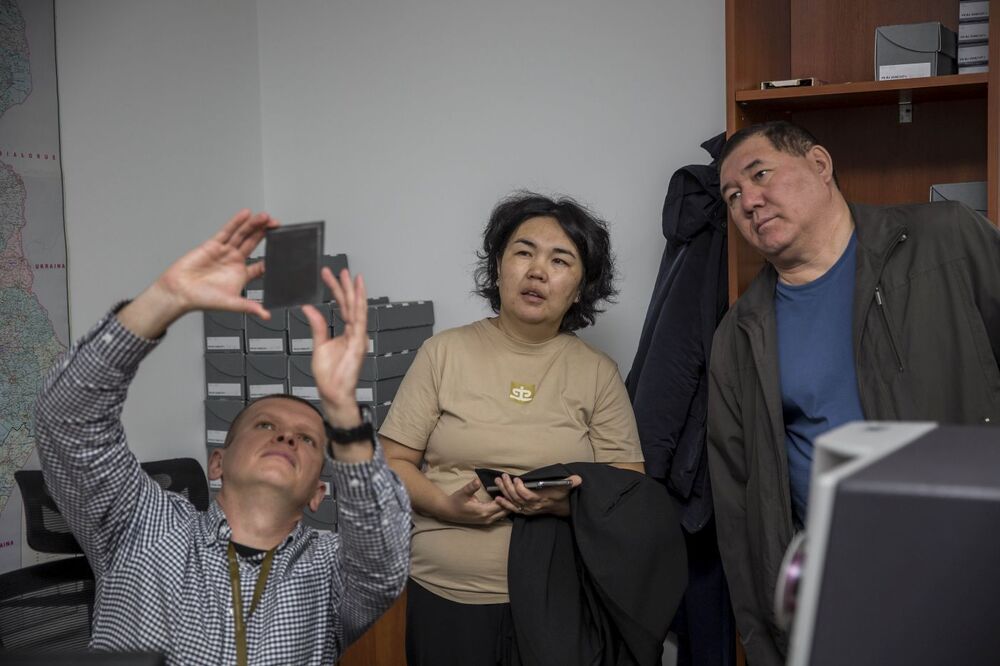 Wizyta delegacji z Kazachstanu w Archiwum IPN – Warszawa, 22 maja 2023. Fot. Katarzyna Adamów (IPN)