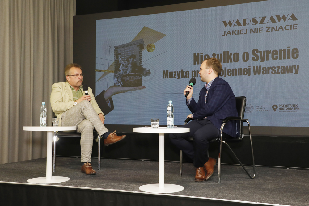 Spotkanie „Nie tylko o Syrenie. Muzyka przedwojennej Warszawy” z cyklu „Warszawa, jakiej nie znacie” – Warszawa, 23 maja 2023