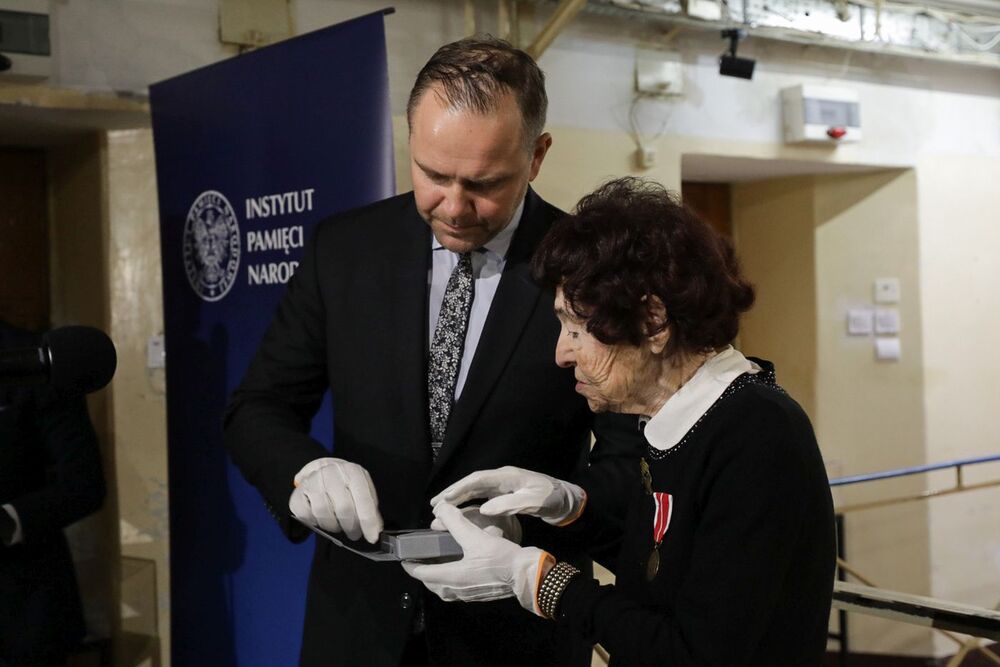 Konferencja prasowa w 75. rocznicę zamordowania rotmistrza Witolda Pileckiego – Warszawa, 24 maja 2023. Fot. Mikołaj Bujak (IPN)