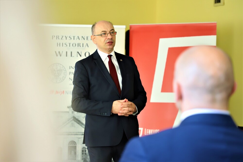 Konferencja naukowa „Echa Zbrodni Katyńskiej – ofiary, kapelani, archiwa i pamięć” – Wilno, 24–25 maja 2023. Fot. Natalia Krzywicka (IPN)