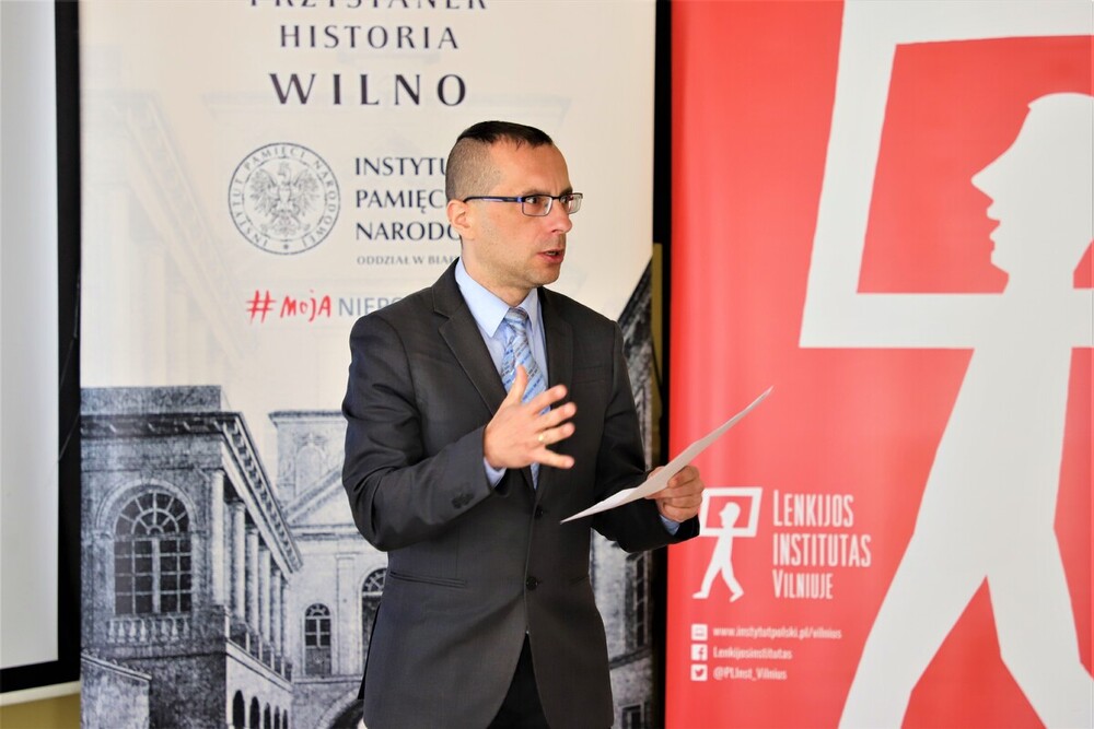 Konferencja naukowa „Echa Zbrodni Katyńskiej – ofiary, kapelani, archiwa i pamięć” – Wilno, 24–25 maja 2023. Fot. Natalia Krzywicka (IPN)