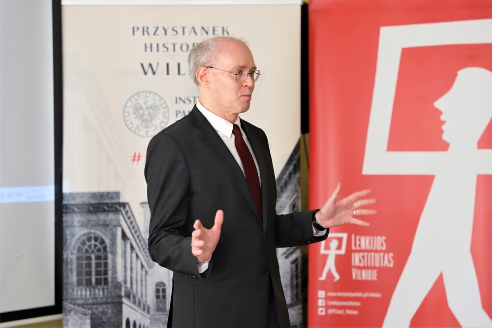 Konferencja naukowa „Echa Zbrodni Katyńskiej – ofiary, kapelani, archiwa i pamięć” – Wilno, 24–25 maja 2023. Fot. Natalia Krzywicka (IPN)