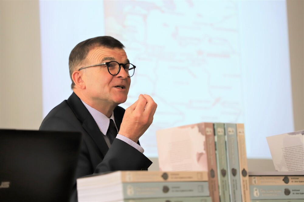 Konferencja naukowa „Echa Zbrodni Katyńskiej – ofiary, kapelani, archiwa i pamięć” – Wilno, 24–25 maja 2023. Fot. Natalia Krzywicka (IPN)