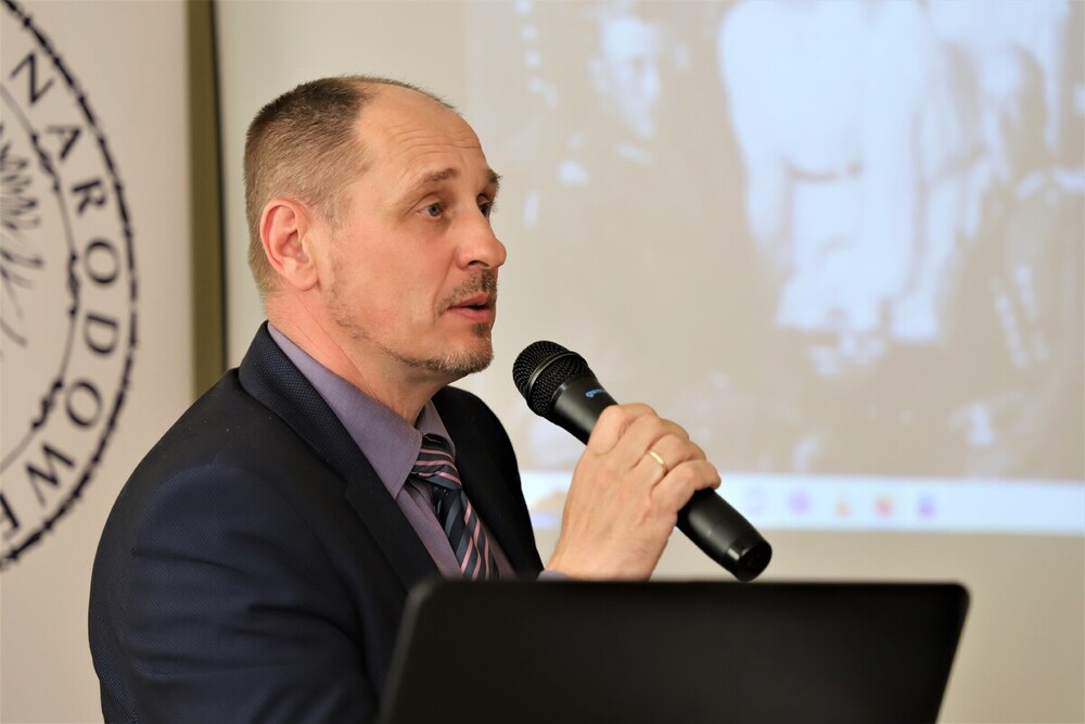 Konferencja naukowa „Echa Zbrodni Katyńskiej – ofiary, kapelani, archiwa i pamięć” – Wilno, 24–25 maja 2023. Fot. Natalia Krzywicka (IPN)