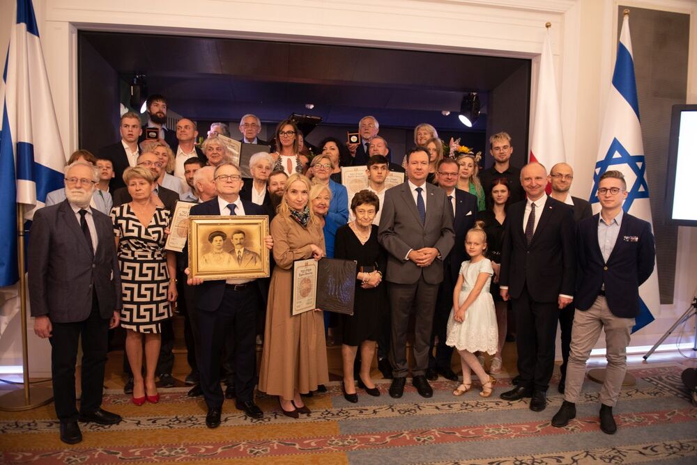 Uroczystość wręczenia medali „Sprawiedliwy wśród Narodów Świata” – Warszawa, 24 maja 2023. Fot. UdSKiOR