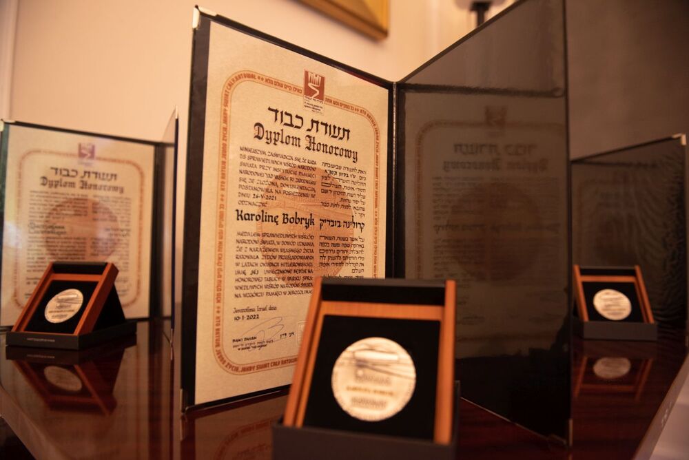 Uroczystość wręczenia medali „Sprawiedliwy wśród Narodów Świata” – Warszawa, 24 maja 2023. Fot. UdSKiOR