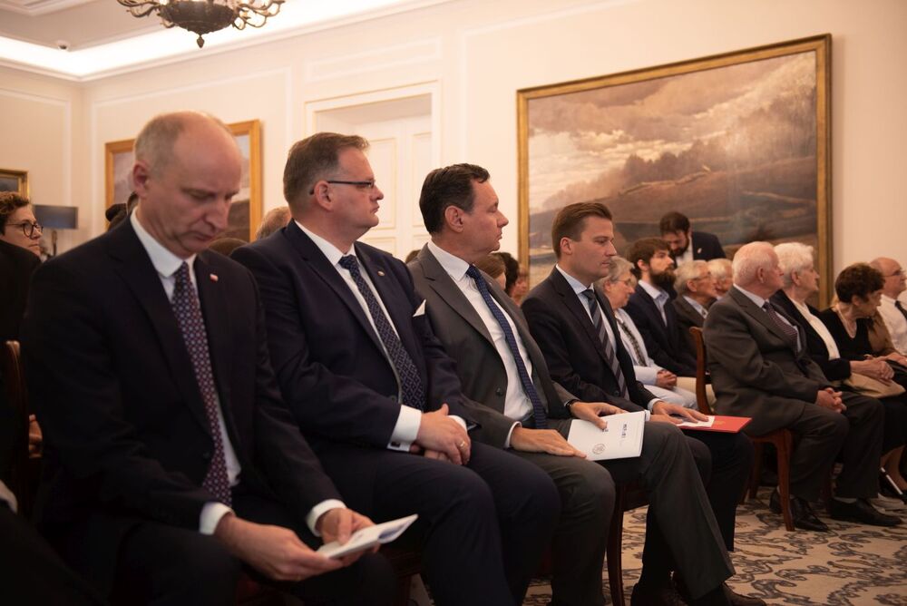 Uroczystość wręczenia medali „Sprawiedliwy wśród Narodów Świata” – Warszawa, 24 maja 2023. Fot. UdSKiOR