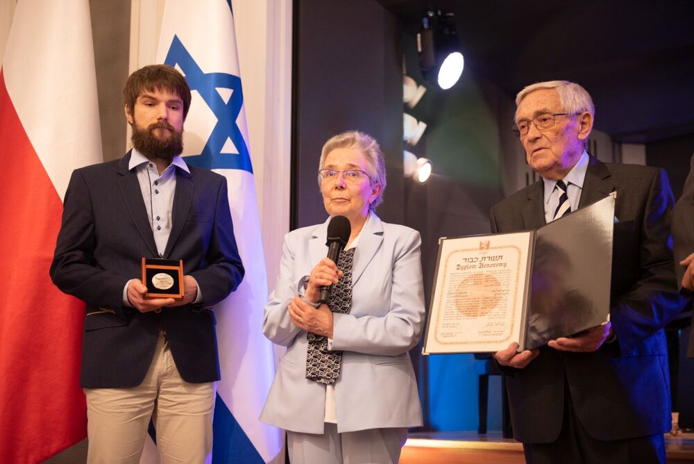 Uroczystość wręczenia medali „Sprawiedliwy wśród Narodów Świata” – Warszawa, 24 maja 2023. Fot. UdSKiOR