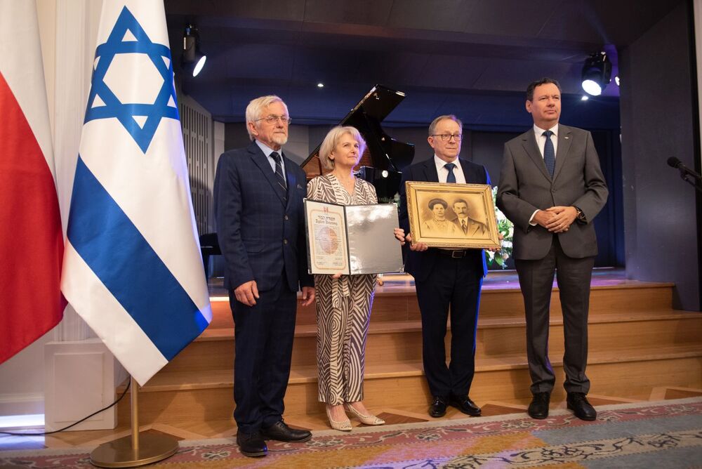 Uroczystość wręczenia medali „Sprawiedliwy wśród Narodów Świata” – Warszawa, 24 maja 2023. Fot. UdSKiOR