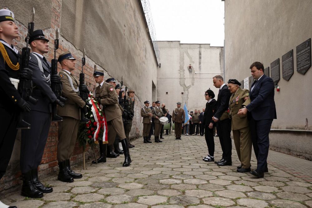 Obchody 75. rocznicy śmierci rtm. Witolda Pileckiego na Rakowieckiej – Warszawa, 25 maja 2023. Fot. Mikołaj Bujak (IPN)