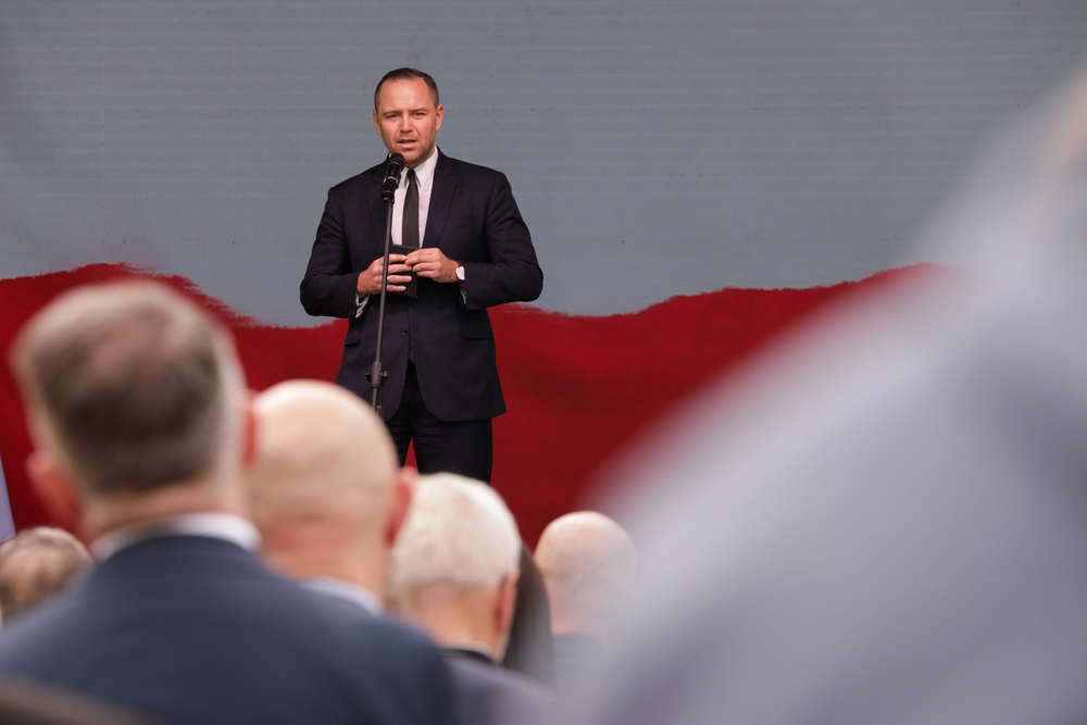 Obchody 75. rocznicy śmierci rtm. Witolda Pileckiego na Rakowieckiej – Warszawa, 25 maja 2023. Fot. Mikołaj Bujak (IPN)