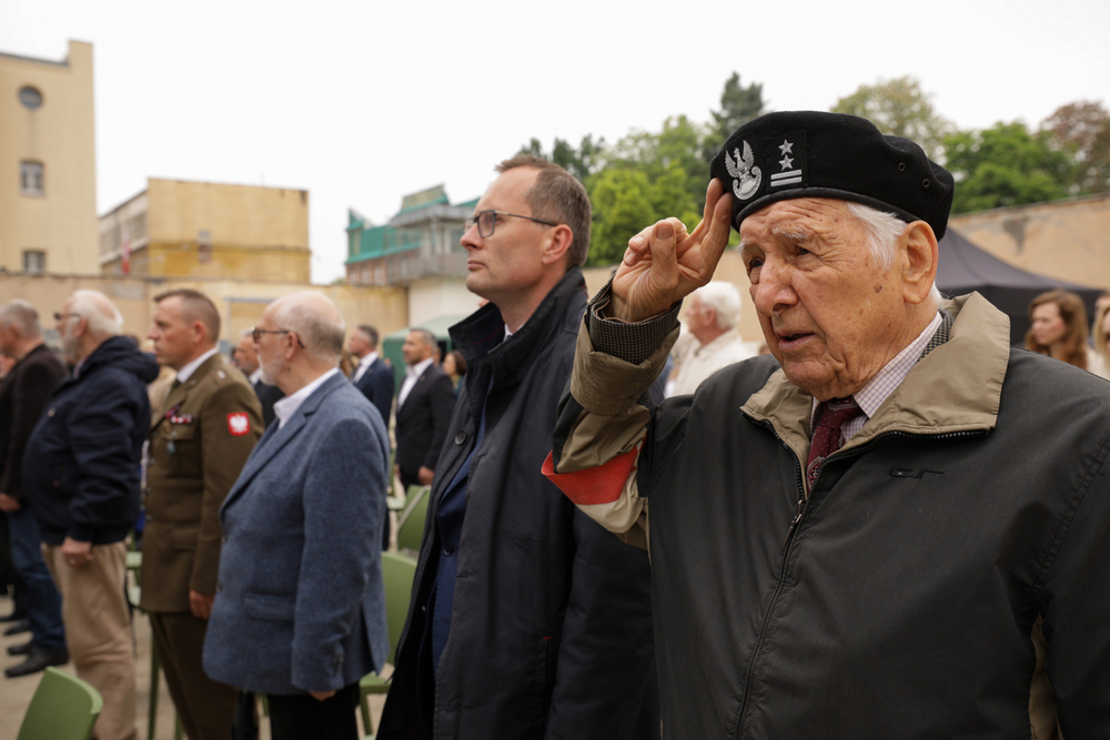 Obchody 75. rocznicy śmierci rtm. Witolda Pileckiego na Rakowieckiej – Warszawa, 25 maja 2023. Fot. Mikołaj Bujak (IPN)
