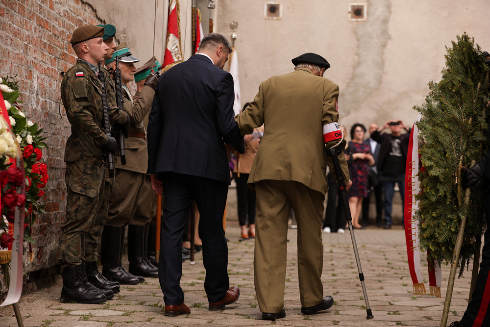 Obchody 75. rocznicy śmierci rtm. Witolda Pileckiego na Rakowieckiej – Warszawa, 25 maja 2023. Fot. Mikołaj Bujak (IPN)