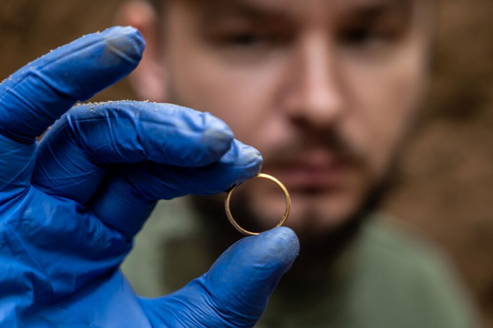 Odnaleziono zbiorową mogiłę ofiar zbrodni niemieckich dokonanych w pierwszych miesiącach II wojny światowej w Lesie Szpęgawskim