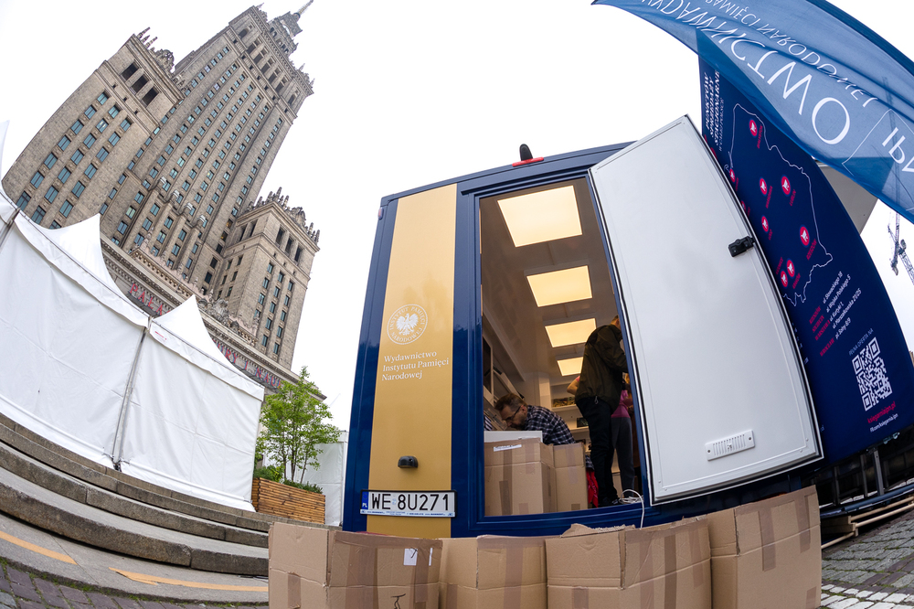 Wydawnictwo IPN na Międzynarodowych Targach Książki w Warszawie – 25–28 maja 2023. Fot. Sławek Kasper (IPN)