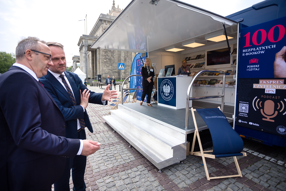 Wydawnictwo IPN na Międzynarodowych Targach Książki w Warszawie – 25–28 maja 2023. Fot. Sławek Kasper (IPN)