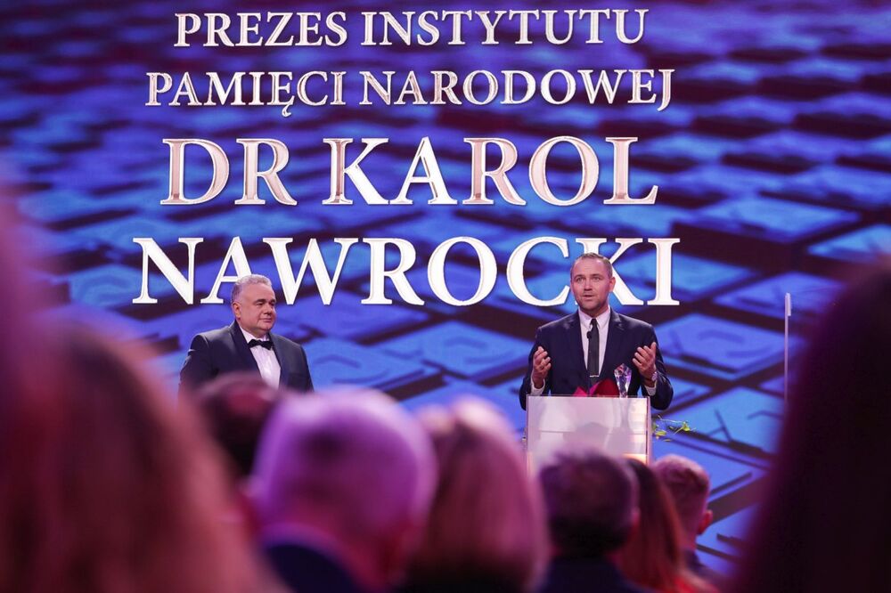Gala urodzinowa TV Republika i wręczenie „Nagrody widzów” dla prezesa Instytutu Pamięci Narodowej dr. Karola Nawrockiego – Warszawa, 25 maja 2023. Fot. Mikołaj Bujak (IPN)
