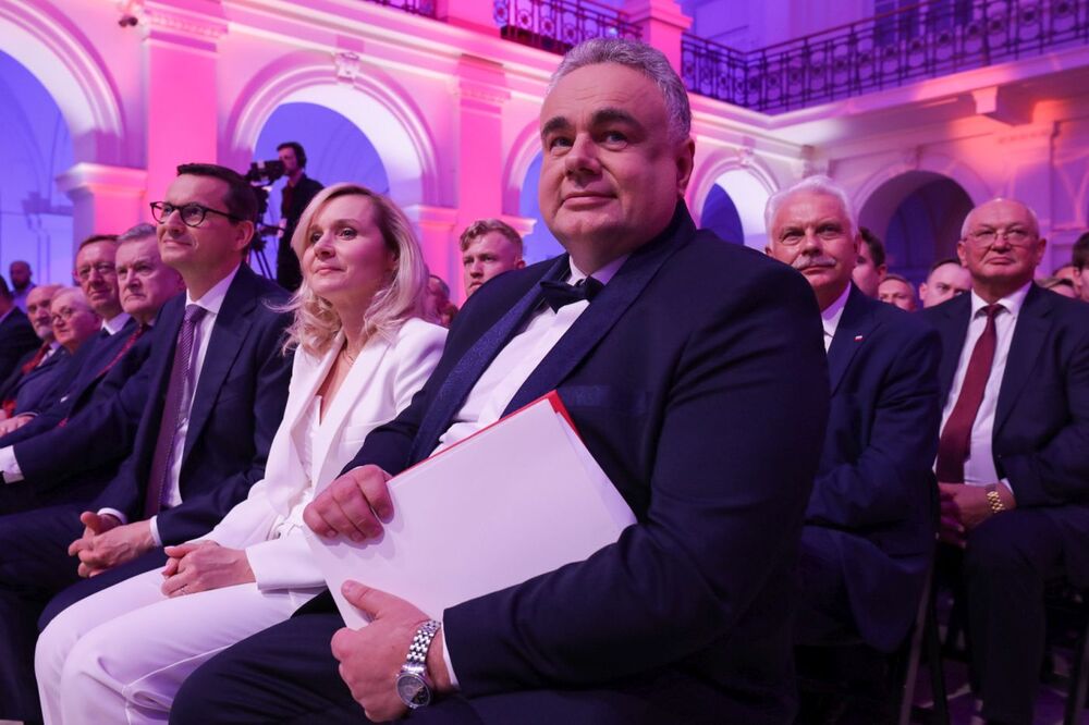 Gala urodzinowa TV Republika i wręczenie „Nagrody widzów” dla prezesa Instytutu Pamięci Narodowej dr. Karola Nawrockiego – Warszawa, 25 maja 2023. Fot. Mikołaj Bujak (IPN)