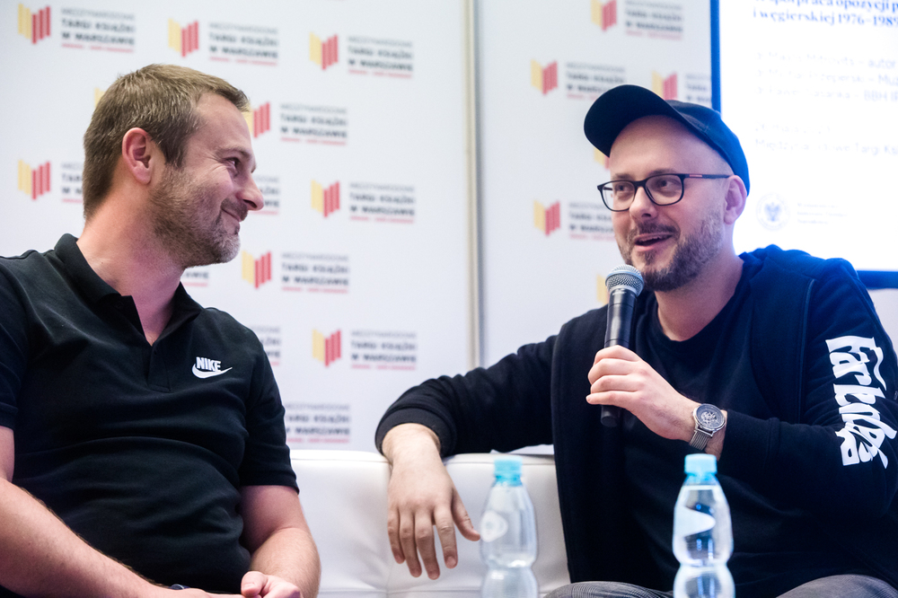 Dyskusja o książce „Zakazane kontakty. Współpraca opozycji polskiej i węgierskiej 1976–1989” – Warszawa, 26 maja 2023. Fot. Sławek Kasper (IPN)