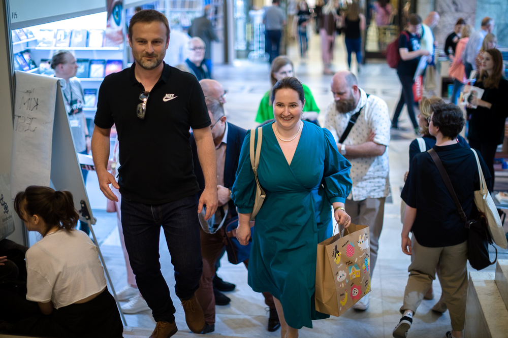 Dyskusja o książce „Zakazane kontakty. Współpraca opozycji polskiej i węgierskiej 1976–1989” – Warszawa, 26 maja 2023. Fot. Sławek Kasper (IPN)