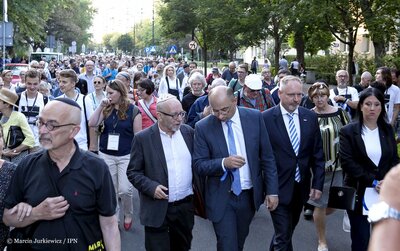 Marsz Pamięci – Warszawa, 22 lipca 2017. Fot. Marcin Jurkiewicz (IPN)