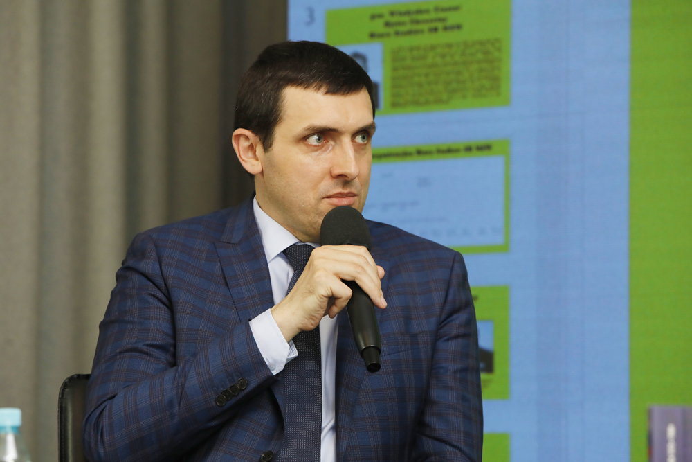 Dr Witold Bagieński. Spotkanie „Biuro Studiów MSW – elitarna jednostka SB ds. zwalczania podziemia solidarnościowego – fakty i mity” z cyklu „Tajemnice bezpieki” – Warszawa, 29 maja 2023. Fot. Piotr Życieński (IPN)