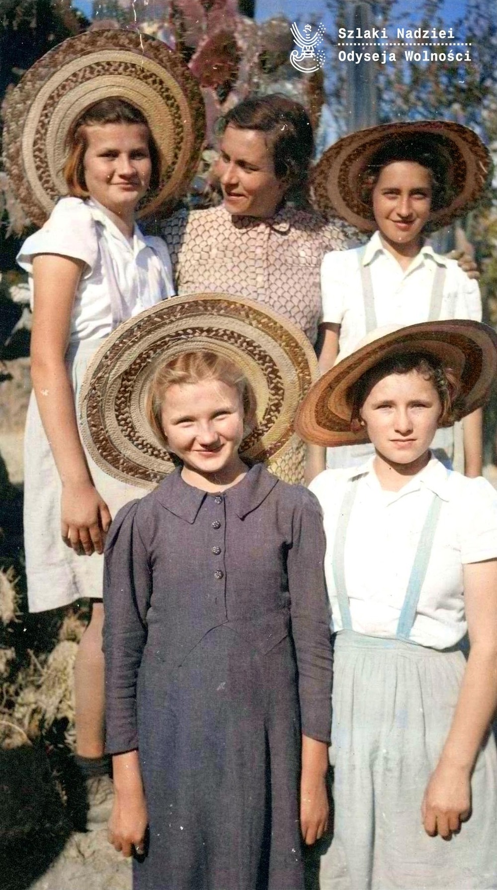 Polskie dzieci w Santa Rosa, lata 1944–1947 (fot. zbiory Glorii Careno)