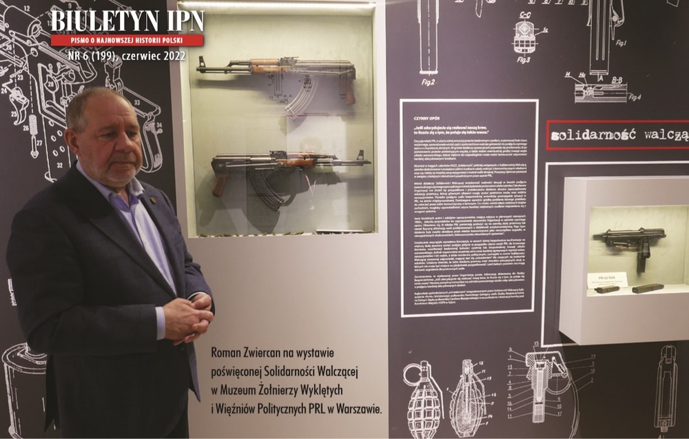 Roman Zwiercan na wystawie poświęconej Solidarności Walczącej w Muzeum Żołnierzy Wyklętych i Więźniów Politycznych PRL w Warszawie. Fot. Jarosław Wróblewski