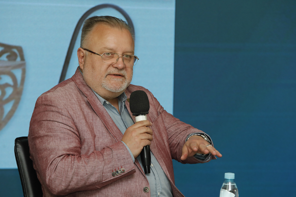 Jacek Pawłowicz. Spotkanie z cyklu „Książki pełne historii” – Warszawa, 31 maja 2023. Fot. Piotr Życieński (IPN)