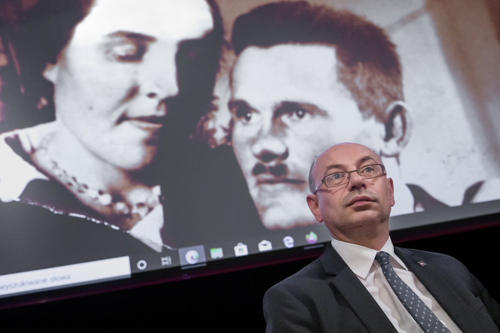 Dr Mateusz Szpytma, badacz historii rodziny Ulmów, zastępca prezesa IPN – Warszawa, 1 czerwca 2023. Fot. Sławek Kasper (IPN)