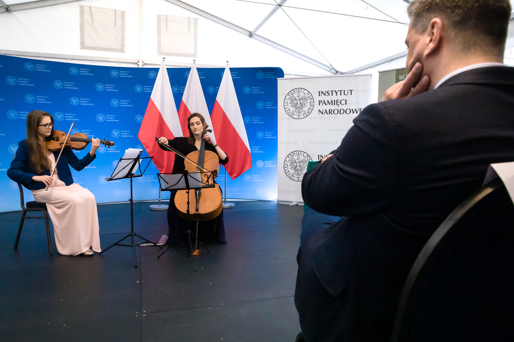 Uroczystość wręczenia Krzyży Wolności i Solidarności działaczom opozycji niepodległościowej z lat 1956–1989 – Warszawa, 2 czerwca 2023. Fot. Sławek Kasper (IPN)