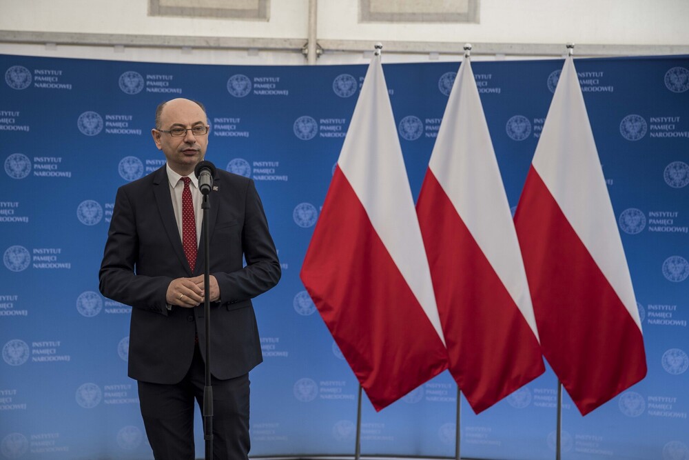 Uroczystość wręczenia Krzyży Wolności i Solidarności działaczom opozycji niepodległościowej z lat 1956–1989 – Warszawa, 2 czerwca 2023. Fot. Katarzyna Adamów (IPN)