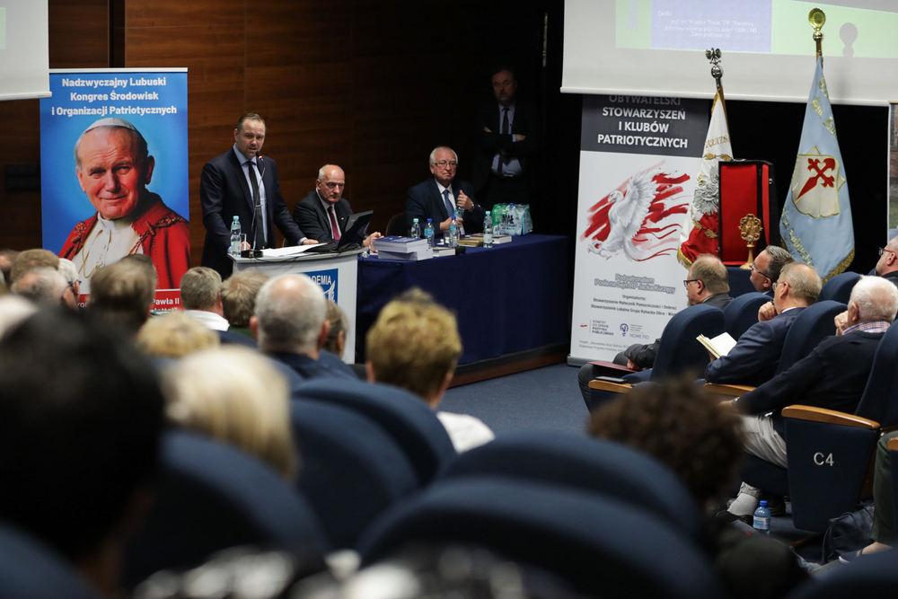 4. Lubuski Nadzwyczajny Kongres Organizacji i Stowarzyszeń Patriotycznych – Gorzów Wielkopolski, 2 czerwca 2023. Fot. Mikołaj Bujak (IPN)