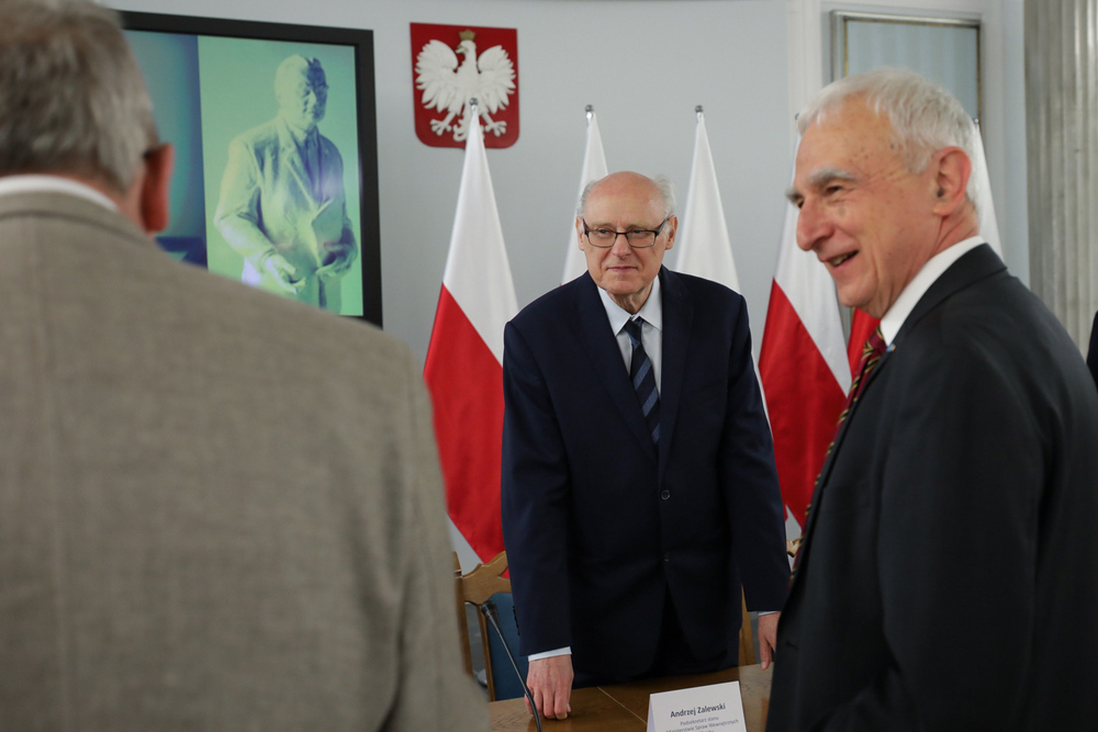 Spotkanie w Sejmie RP w 31. rocznicę odwołania rządu Jana Olszewskiego – Warszawa, 3 czerwca 2023. Fot. Mikołaj Bujak (IPN)