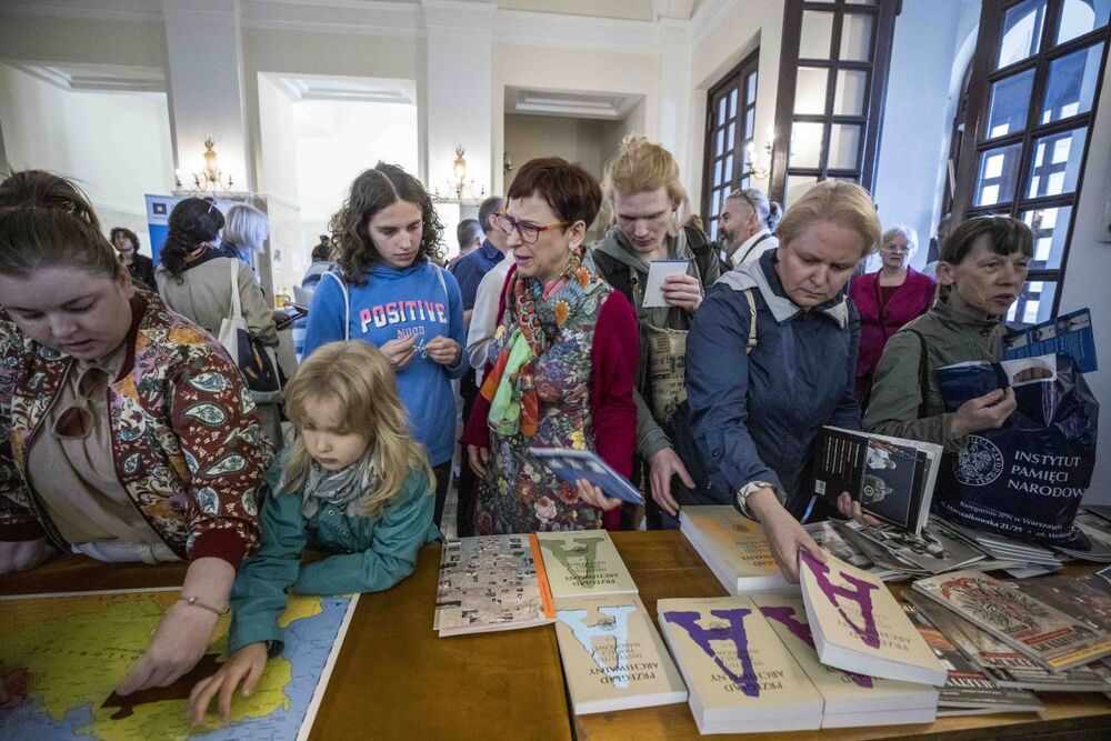 Archiwum Instytutu Pamięci Narodowej na XIII Warszawskim Pikniku Archiwalnym – Warszawa, 3 czerwca 2023. Fot. Katarzyna Adamów (IPN)