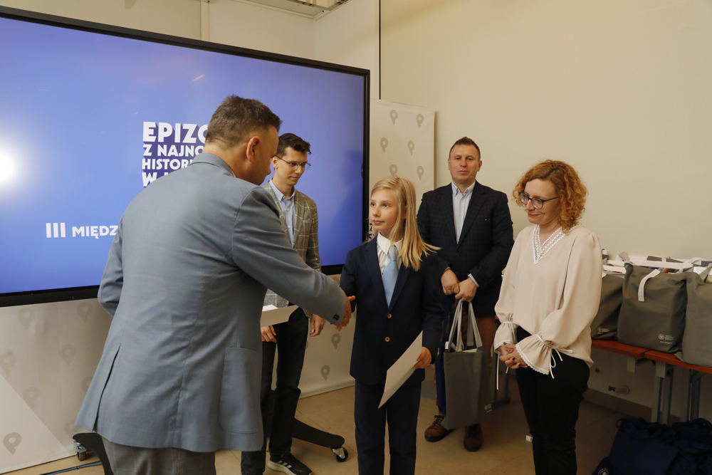 Gala konkursu „Epizody z najnowszej historii Polski w komiksie” – Warszawa, 2 czerwca 2023. Fot. Piotr Życieński (IPN)