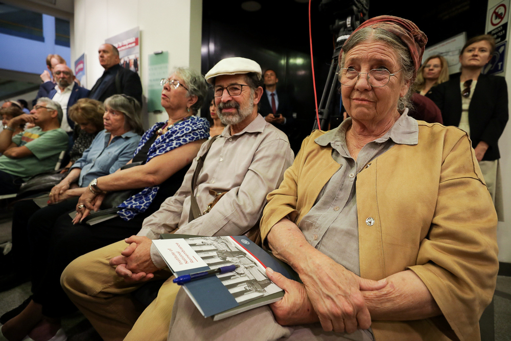 Inauguracja wystawy IPN „Szlaki Nadziei. Odyseja Wolności” w Izraelu – Jerozolima, 6 czerwca 2023. Fot. Mikołaj Bujak (IPN)