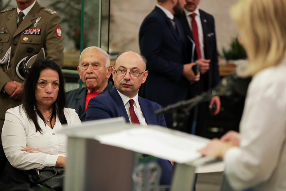 Inauguracja wystawy IPN „Szlaki Nadziei. Odyseja Wolności” w Izraelu – Jerozolima, 6 czerwca 2023. Fot. Mikołaj Bujak (IPN)