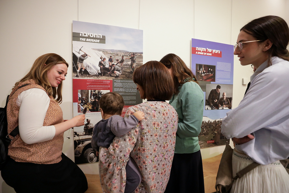 Inauguracja wystawy IPN „Szlaki Nadziei. Odyseja Wolności” w Izraelu – Jerozolima, 6 czerwca 2023. Fot. Mikołaj Bujak (IPN)