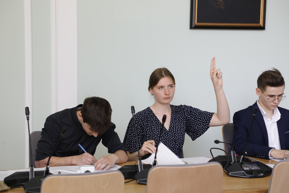 Finał VIII edycji Turnieju Debat Historycznych IPN – Warszawa, 6 czerwca 2023. Fot. Piotr Życieński (IPN)