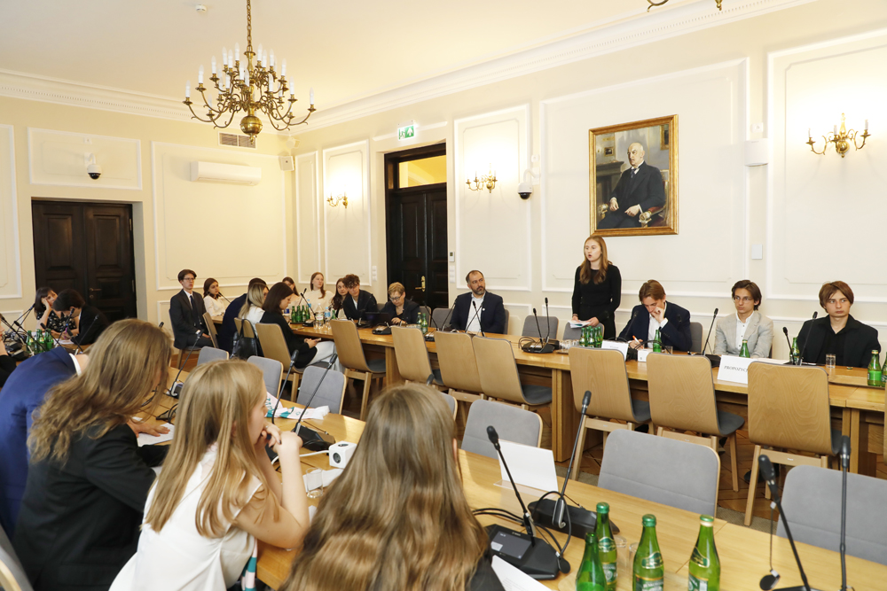 Finał VIII edycji Turnieju Debat Historycznych IPN – Warszawa, 6 czerwca 2023. Fot. Piotr Życieński (IPN)