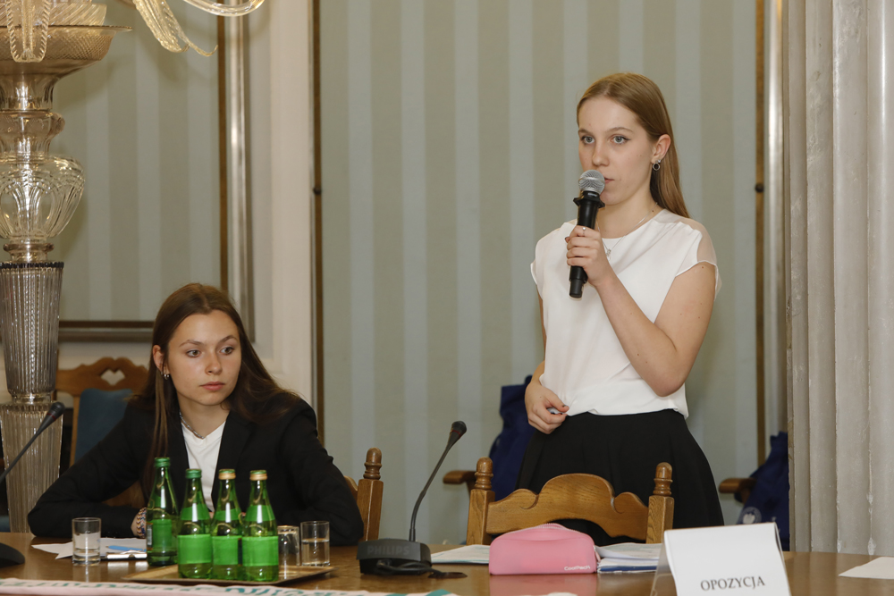 Finał VIII edycji Turnieju Debat Historycznych IPN – Warszawa, 6 czerwca 2023. Fot. Piotr Życieński (IPN)