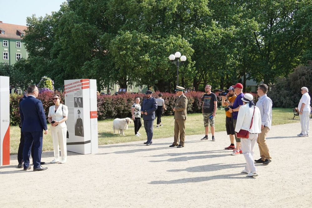 Otwarcie wystawy IPN „Gospodarka III Rzeszy” w Szczecinie – 9 czerwca 2023. Fot. M. Łatacz