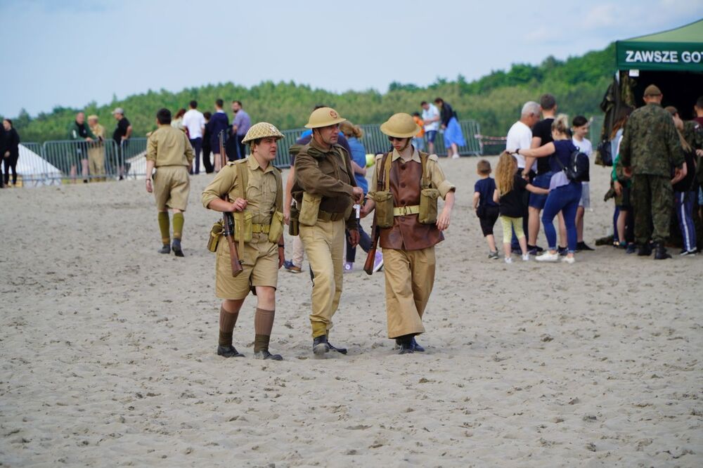 „Szlaki Nadziei. Odyseja Wolności. Tobruk 1941”. Przystanek Żywej Historii na Pustyni Błędowskiej – 9–11 czerwca 2023. Fot. Żaneta Wierzgacz (IPN)