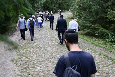 Uroczystość upamiętniająca ofiary niemieckiego obozu zagłady w Treblince – 2 sierpnia 2017. Fot. Sławomir Kasper #1