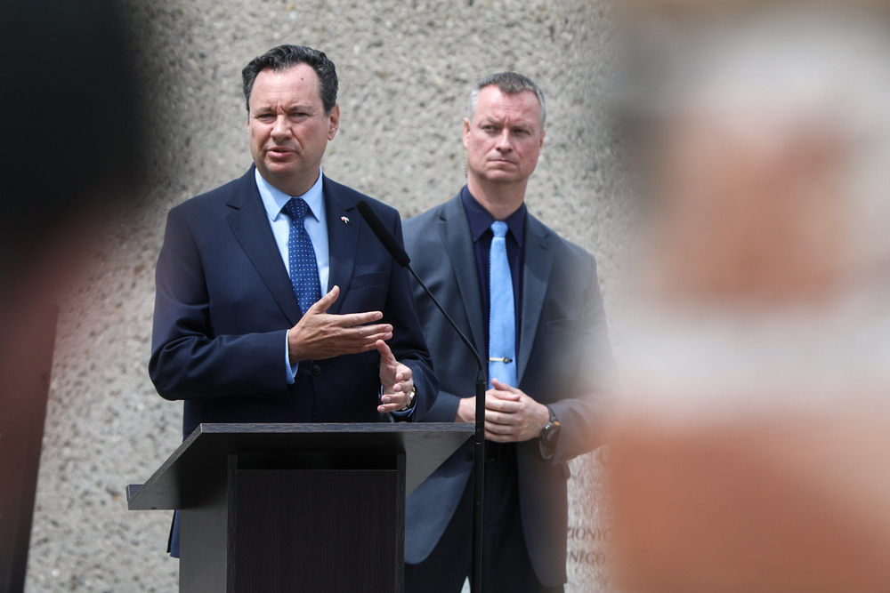 Obchody Narodowego Dnia Pamięci Ofiar Niemieckich Nazistowskich Obozów Koncentracyjnych i Obozów Zagłady – Warszawa, 14 czerwca 2023. Fot. Sławek Kasper (IPN)