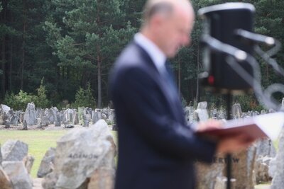Uroczystość upamiętniająca ofiary niemieckiego obozu zagłady w Treblince – 2 sierpnia 2017. Fot. Sławomir Kasper #12
