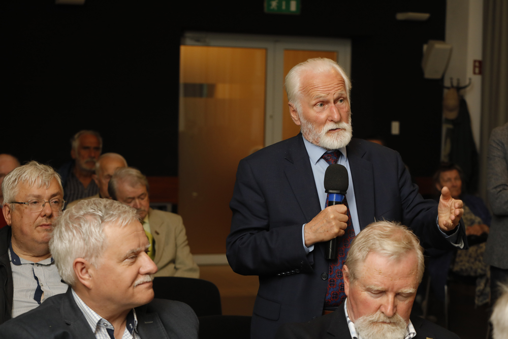 Dyskusja wokół książki Andrzeja W. Kaczorowskiego „»Zielona« Solidarność 1980–1989 (szkice z dziejów)” – Warszawa, 13 czerwca 2023. Fot. Piotr Życieński (IPN)